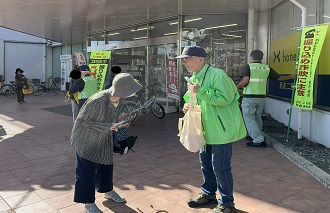 特殊詐欺 啓発活動(西友)