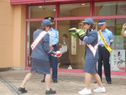 一日警察署長スパーリング