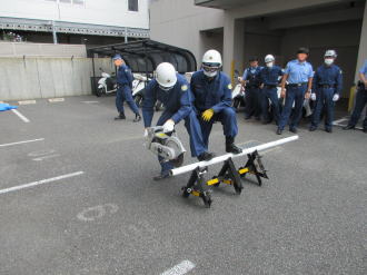 大震災総合防災訓練の写真1