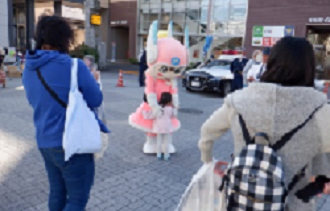 リリポちゃんとのふれあい