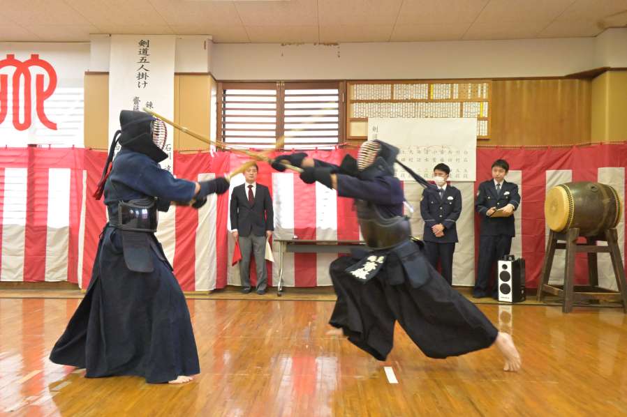 武道始式(剣道)の様子