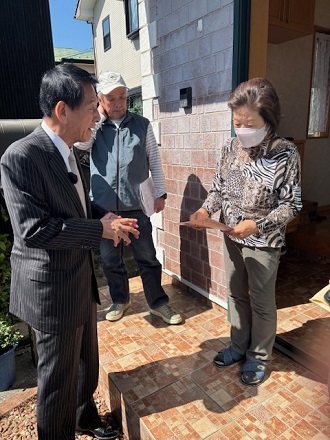 訪問の様子
