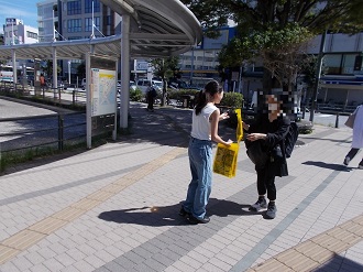 秋の全国交通安全運動キャンペーンの写真3