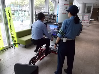 シミュレーター使用の様子3