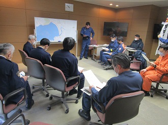 図上訓練の様子1