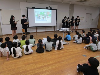 交通安全教室及び防犯教室の写真1