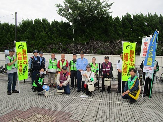 自転車キャンペーン集合写真
